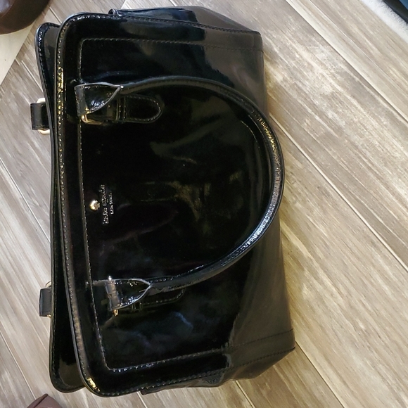 kate spade Handbags - Kate Spade Black Patent Leather Purse